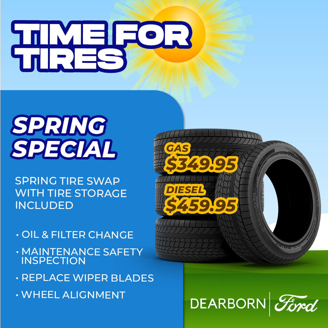 Time for Tires Spring Special!